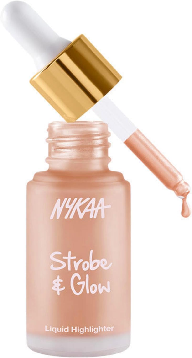 Nykaa Strobe & Glow Liquid Highlighter Blushed Moonlight