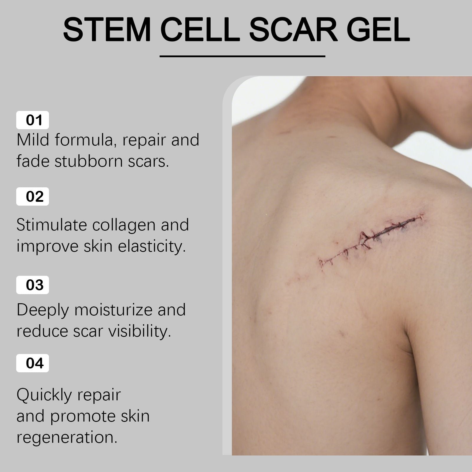 Moisturizing Skin Care Gel Lightweight 20g