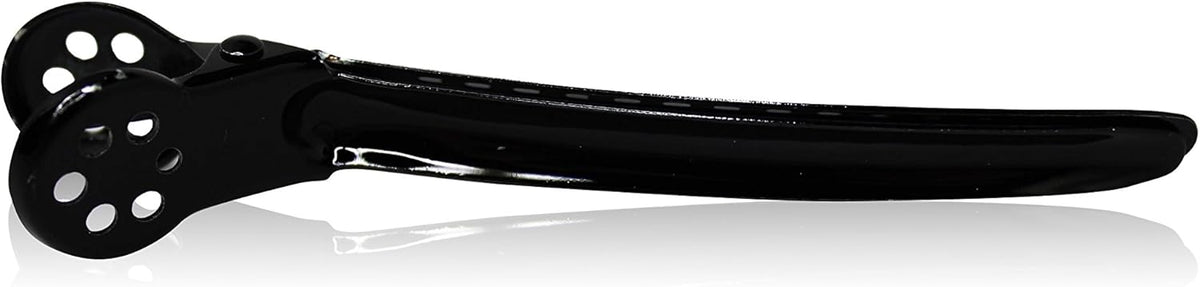 Framar Tight Tension Hair Clips, Black, Pack of 4