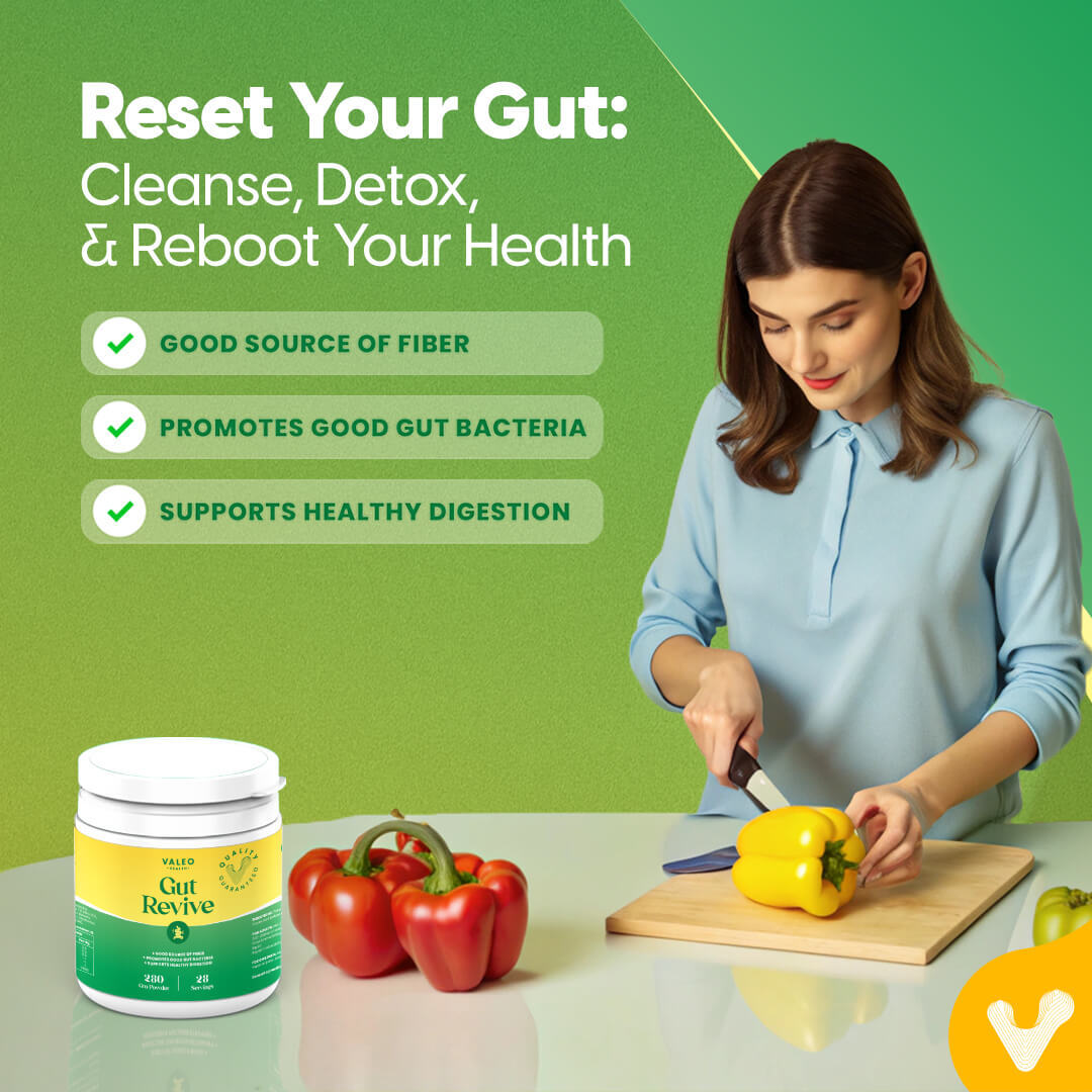 Valeo Berberine+ 90 Capsules & Valeo Gut Revive Powder 280g