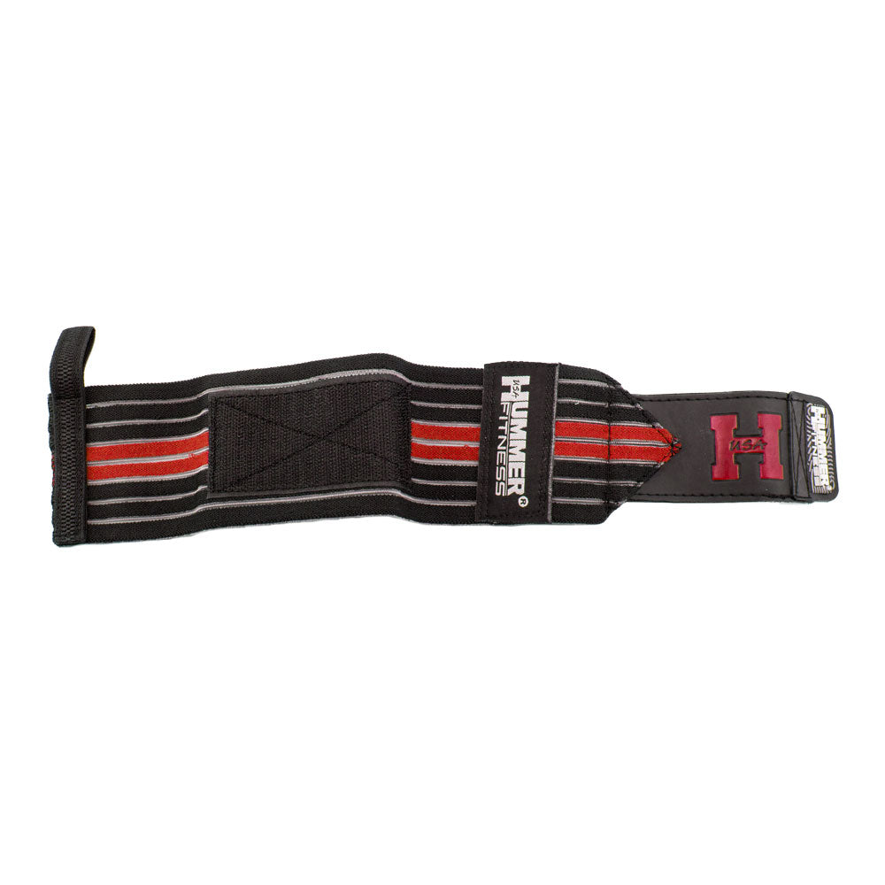 HMR USA FITNESS 1979 WRIST WRAP HEAVY DUTY 18" BLACK/RED