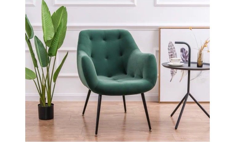 Dark Green Accent Chair #LSR16091-2