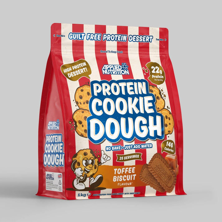 AN PROTEIN COOKIE DOUGH 1KG TOFFE BISCUIT