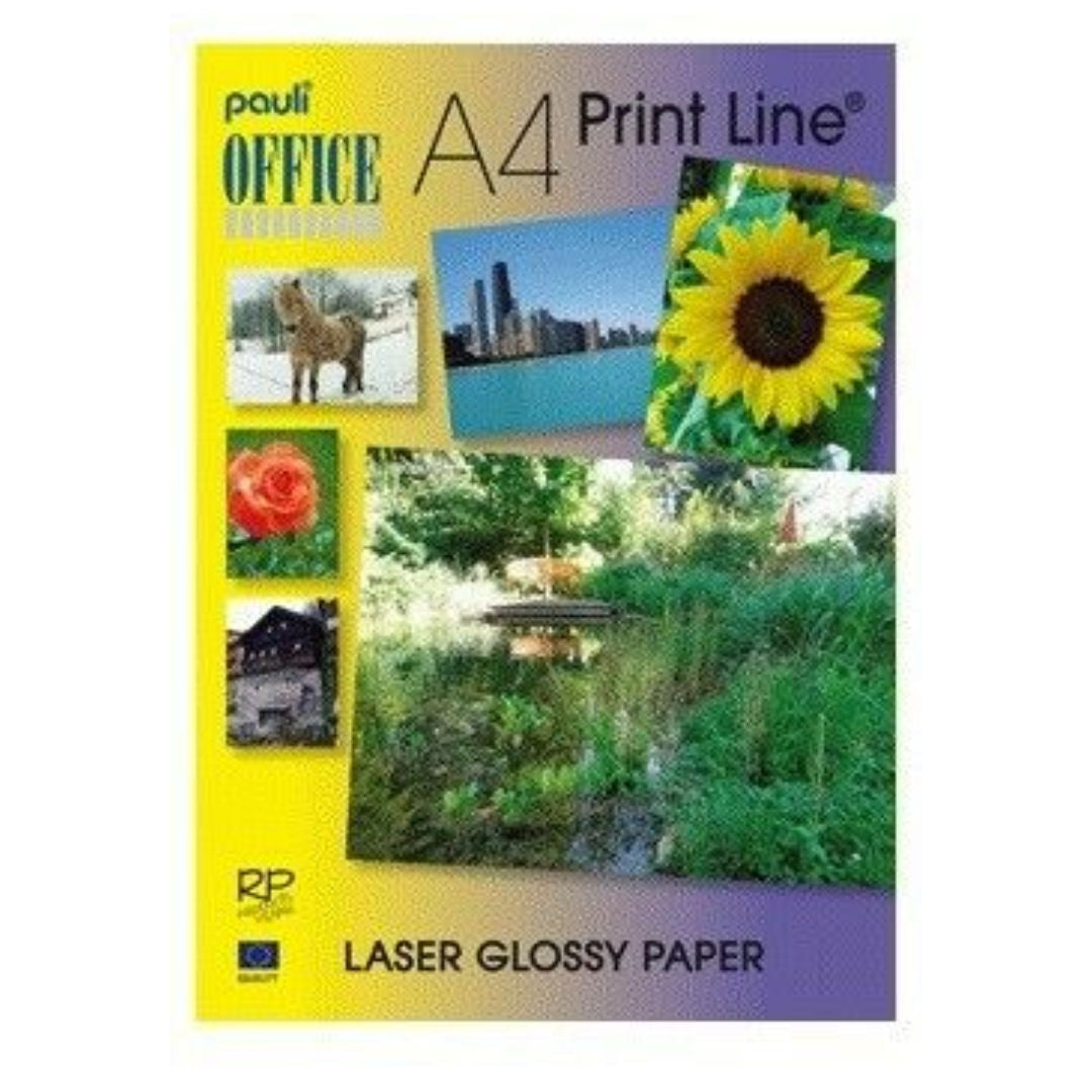 Pauli A4 Glossy Laser Paper, 150 GSM, 100 Sheets, 10-40150