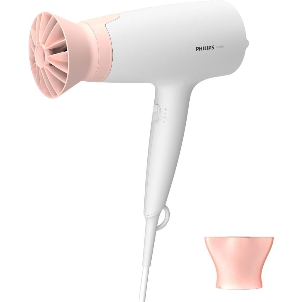 Philips Hair Dryer BHD300/10, ThermoProtect Apparatus, 3 Temperature and Speed Settings, 1600W