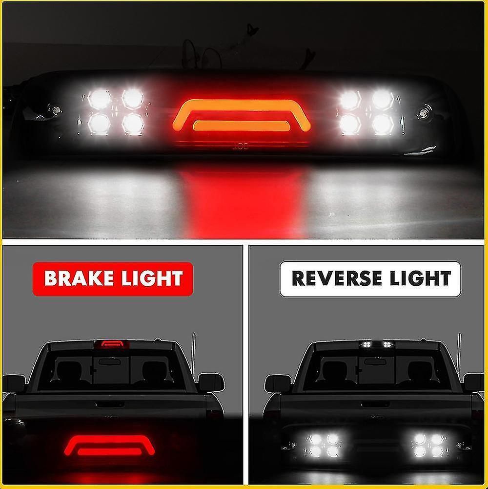 Smoke Led Third Brake Tail Cargo Light Compatible With Dodge Ram