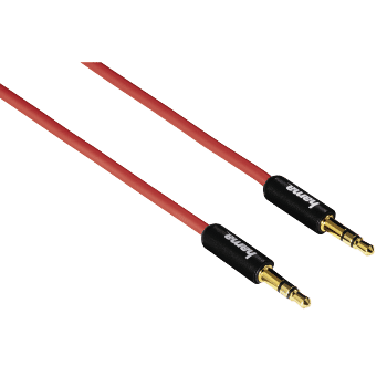 Hama 14152 "Super Soft" connecting cable, 3.5 mm jack, plug - plug, 1 m