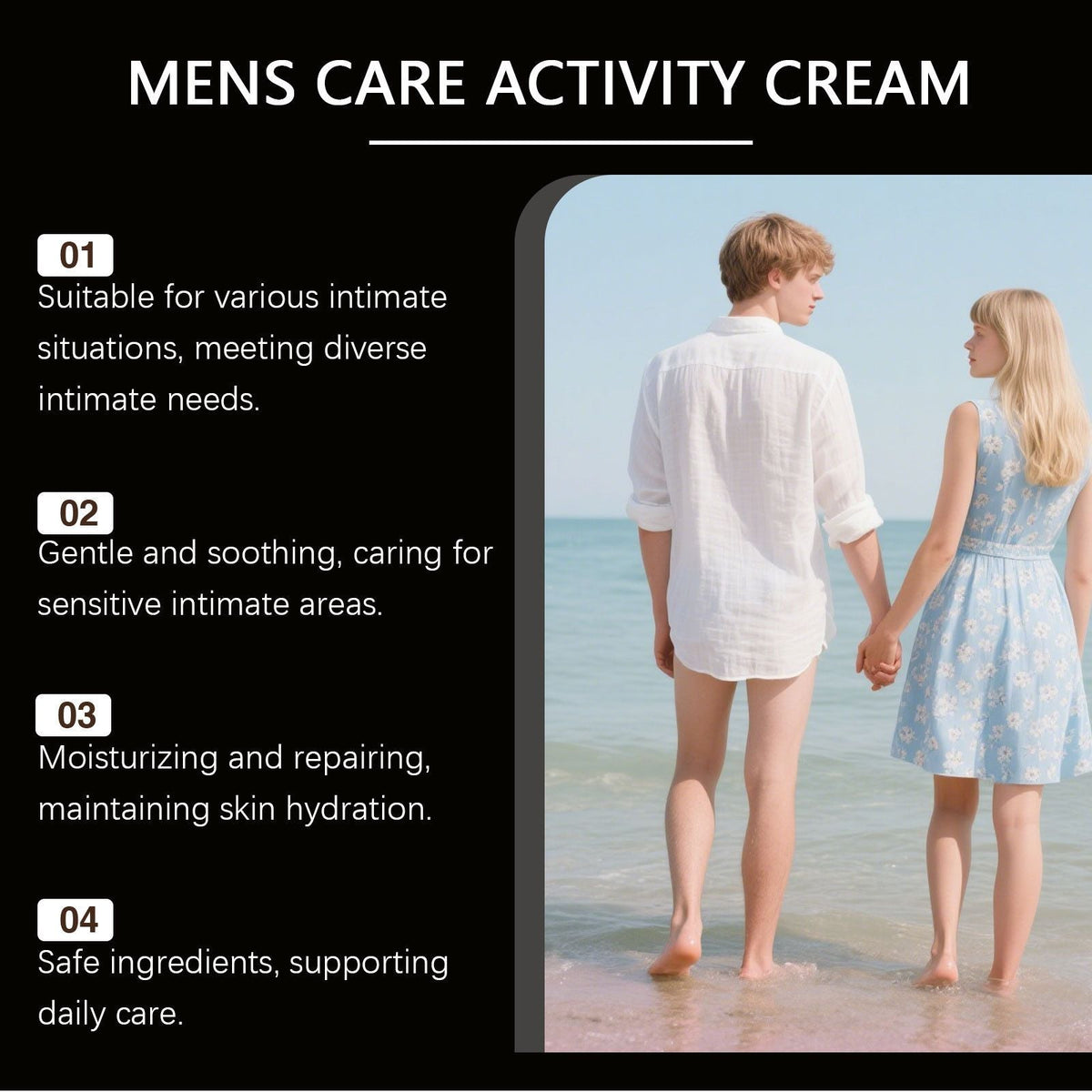 50g Mens Body Cream with Moisturizing and Skin Care