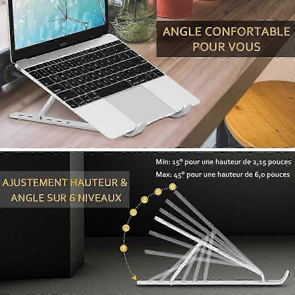 Laptop Stand, Adjustable Aluminum Vents, Lightweight Ergonomic Cooler