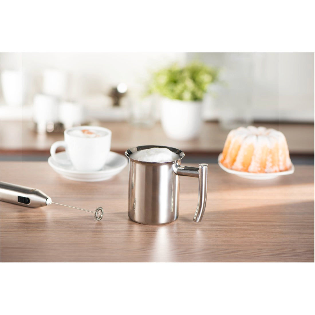 XAVAX 111166 Milk/Tea Jug, stainless steel