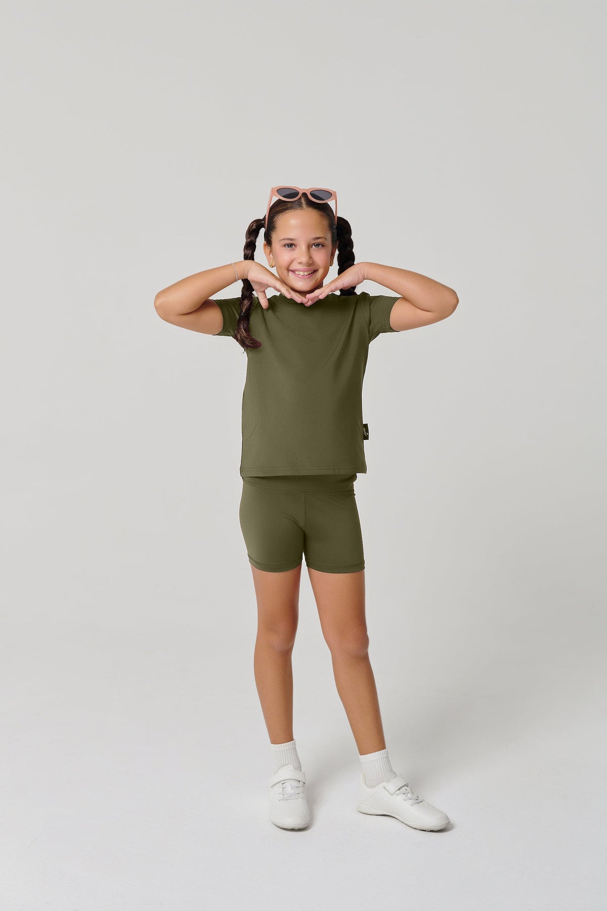 MULU Classic Kids Bikershorts - Green