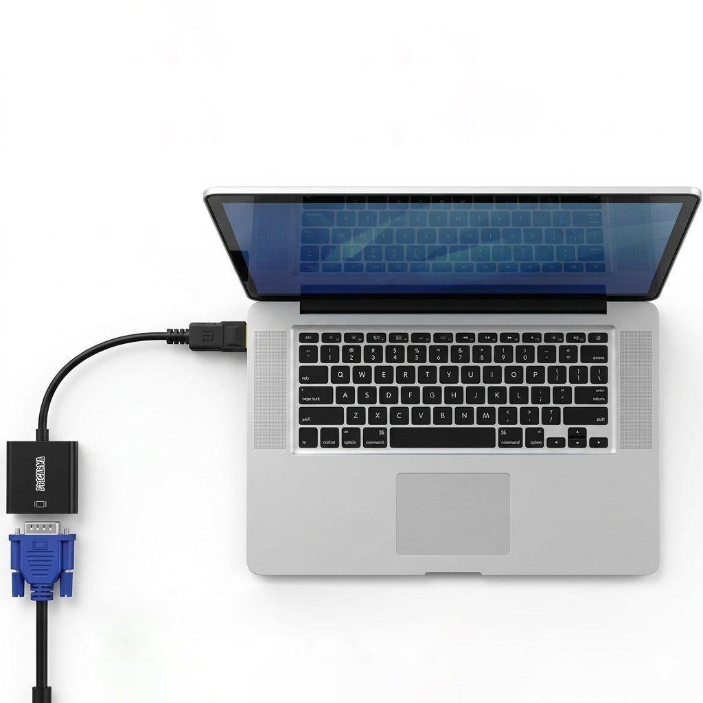 EPICARMA DisplayPort to VGA Adapter, 15-Pin Female Cable Converter