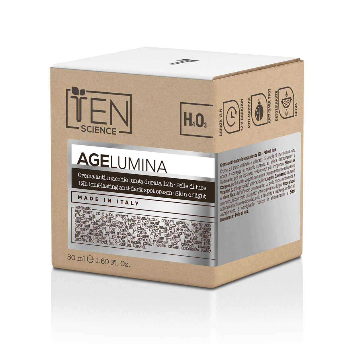 TEN Science AGE LUMINA 12H LONG LASTING ANTI DARK SPOT CREAM 50 ML