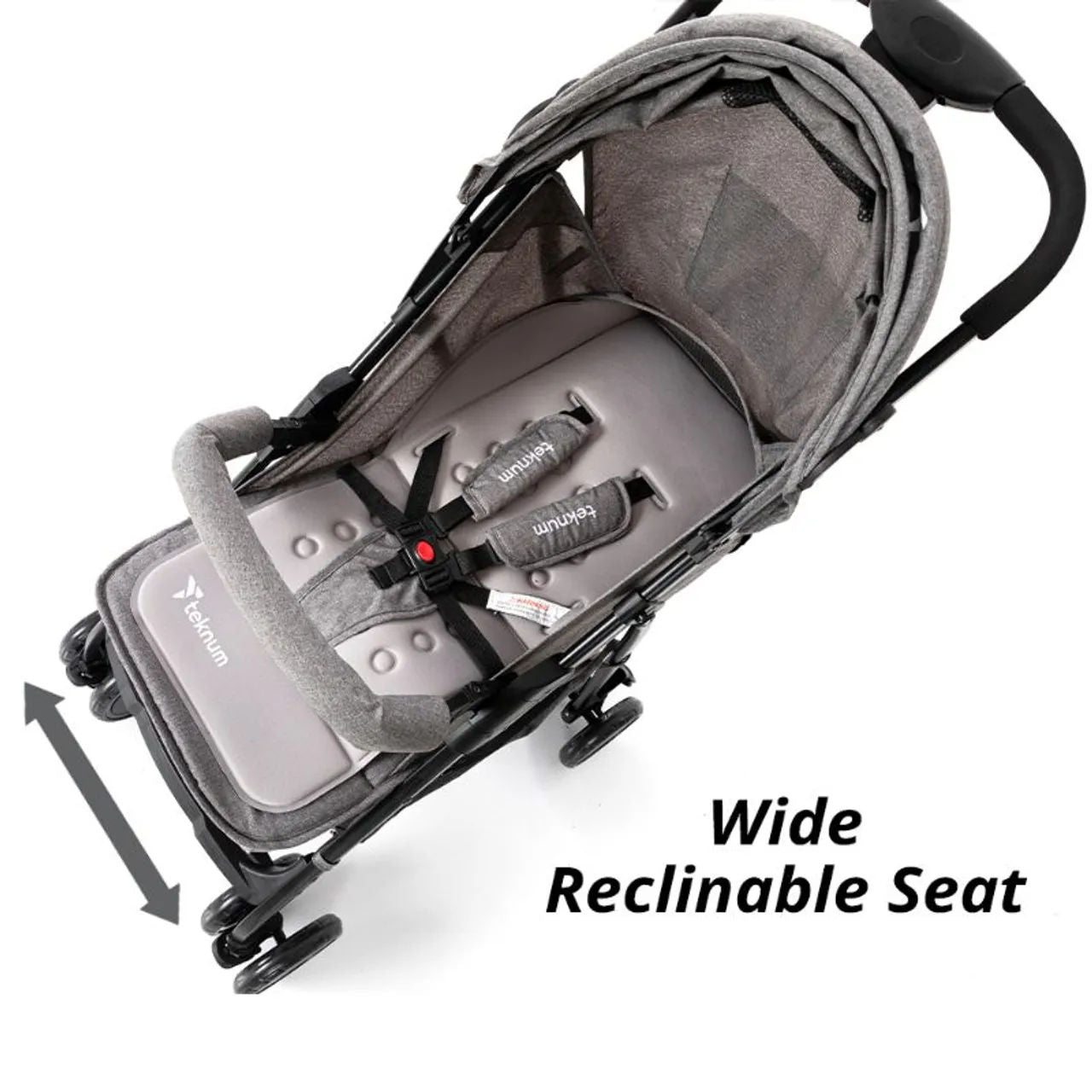 Teknum - Trip Plus Stroller - Grey