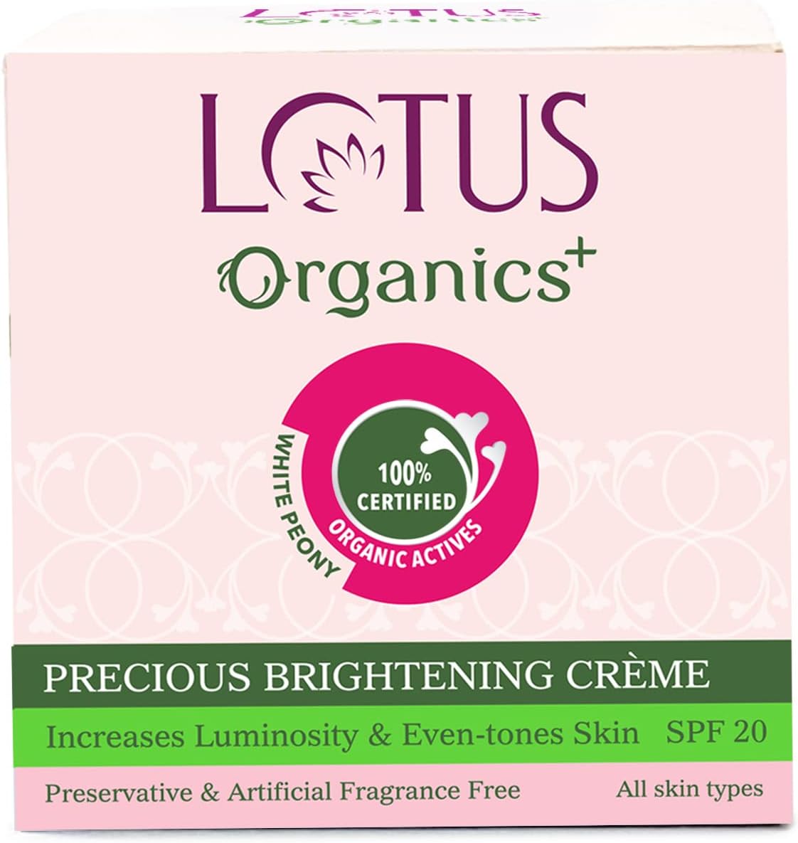 LOTUS Organics+ Precious Brightening Creme 50g -