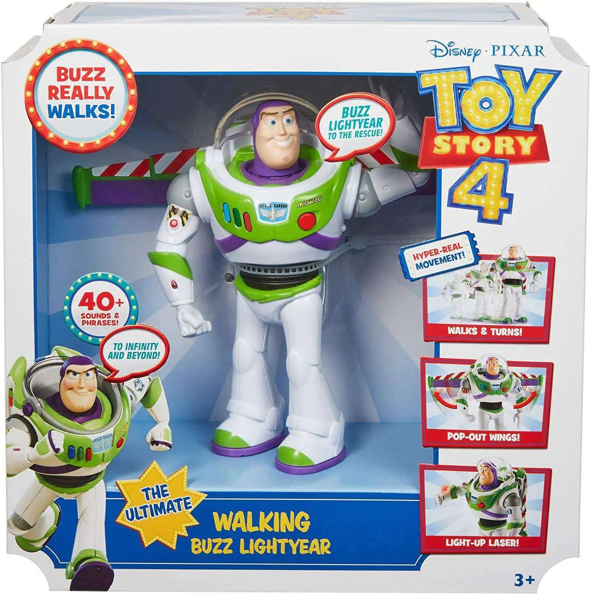 Disney Toy Story 4 - 7'' Ultimate Walking Buzz Lightyear