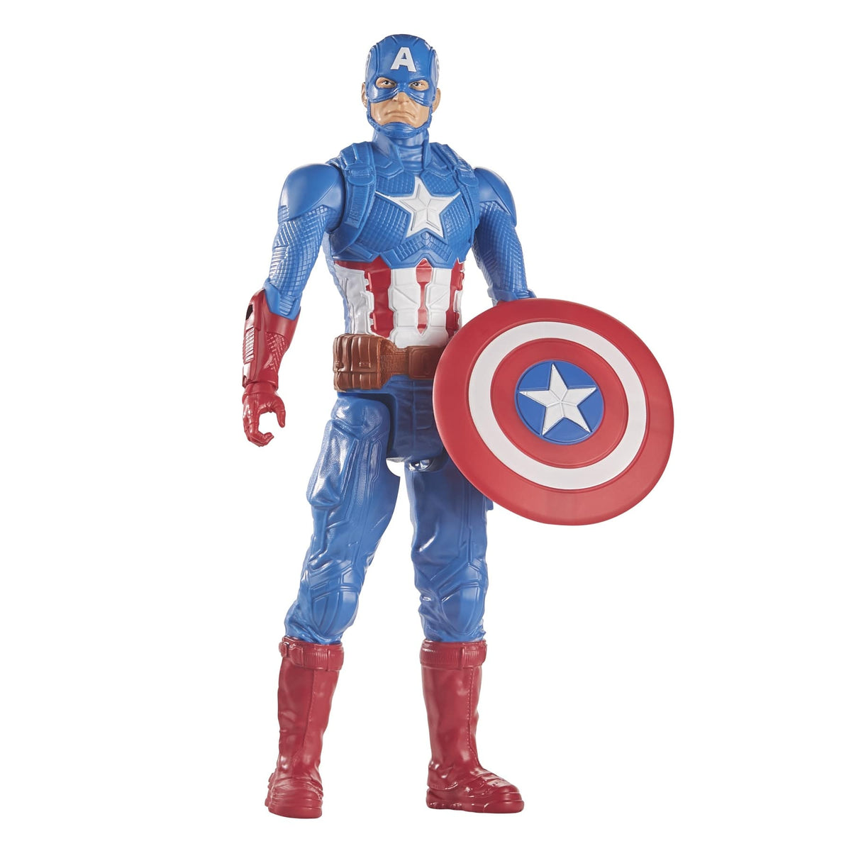 Avengers Titan Hero Blast Gear Captain America Figure, 30cm