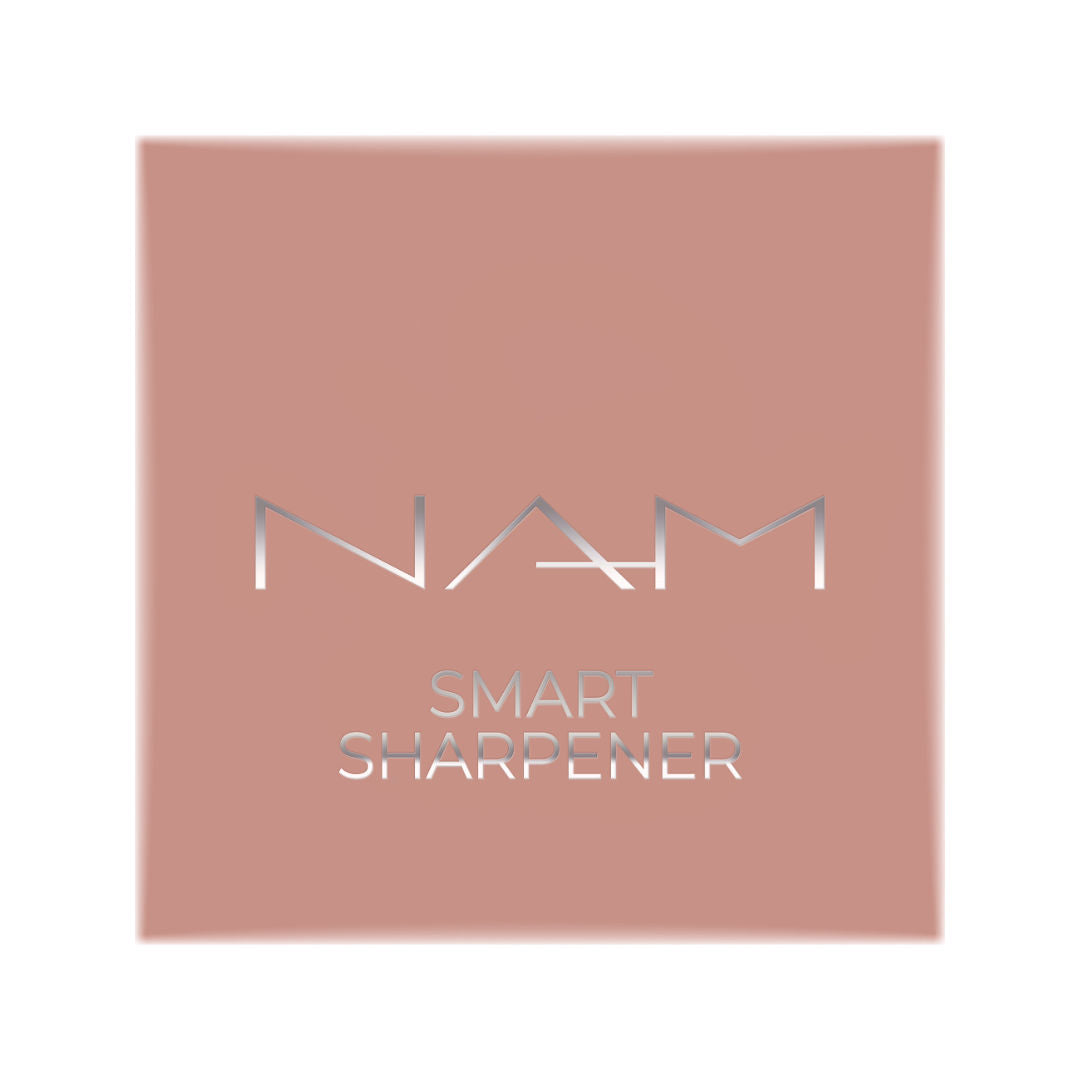 NAM Smart Sharpener, Dual Hole Professional Makeup Pencil Sharpener