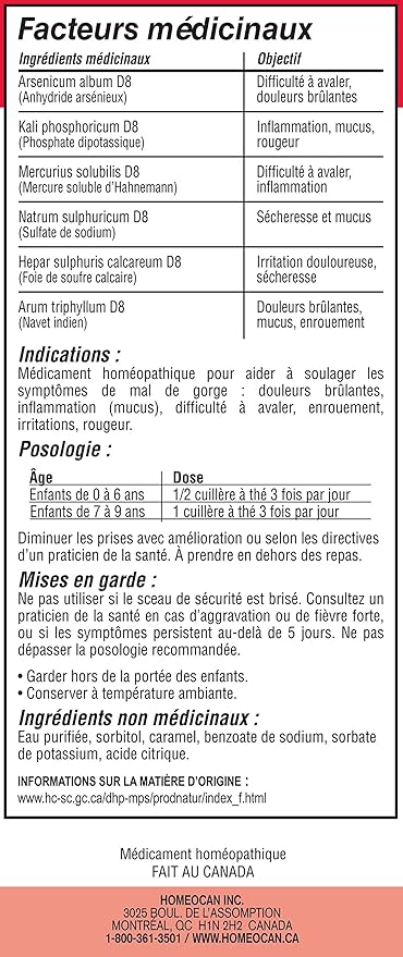 Kids 0 - 9 Throat Ease 100ml