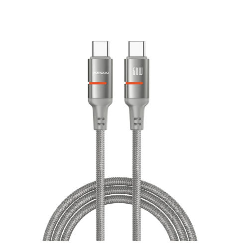 Porodo USB C to C LED Light  60w  1.2m