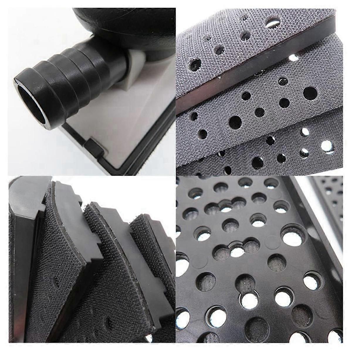 Hand Sanding Block With Dust Free Vacuum And Spare Pads