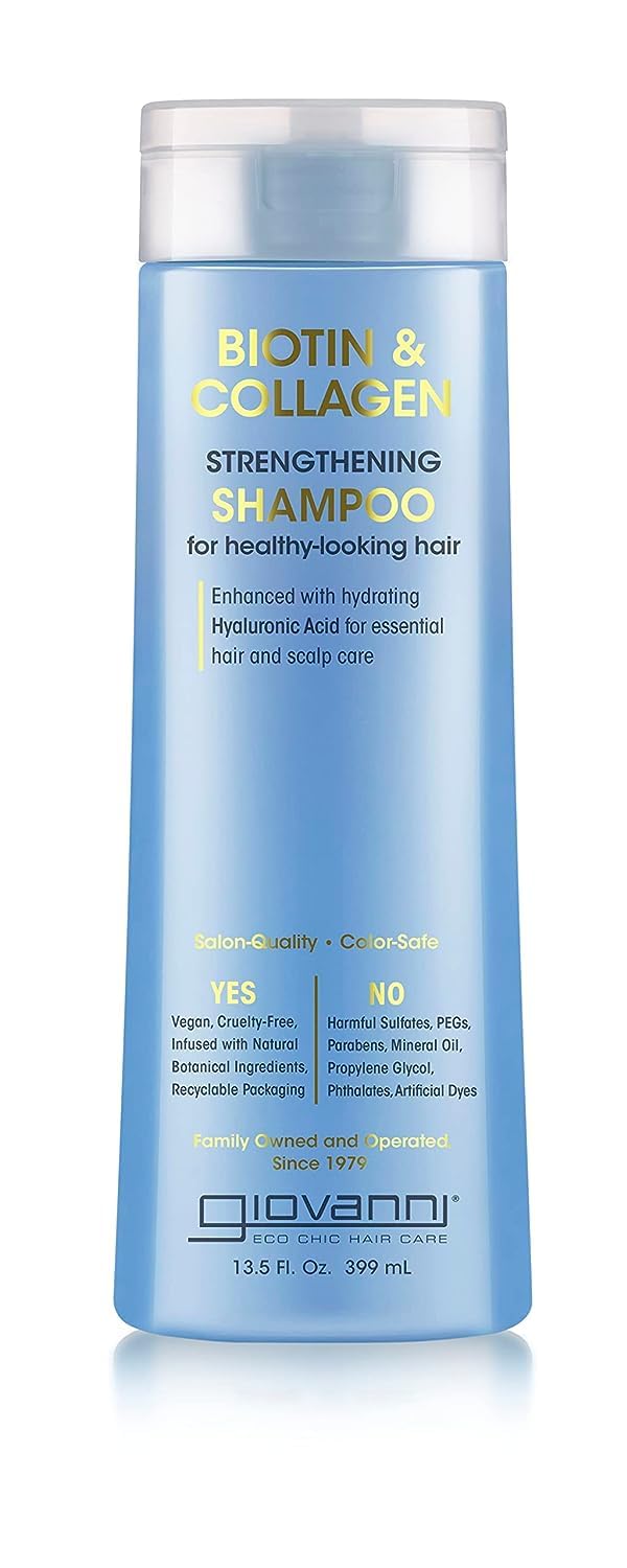 Giovanni Biotin & Collagen Strengthening Shampoo 399Ml