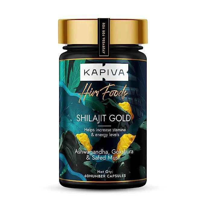 Kapiva Shilajit Gold 60 and Ashwagandha 30