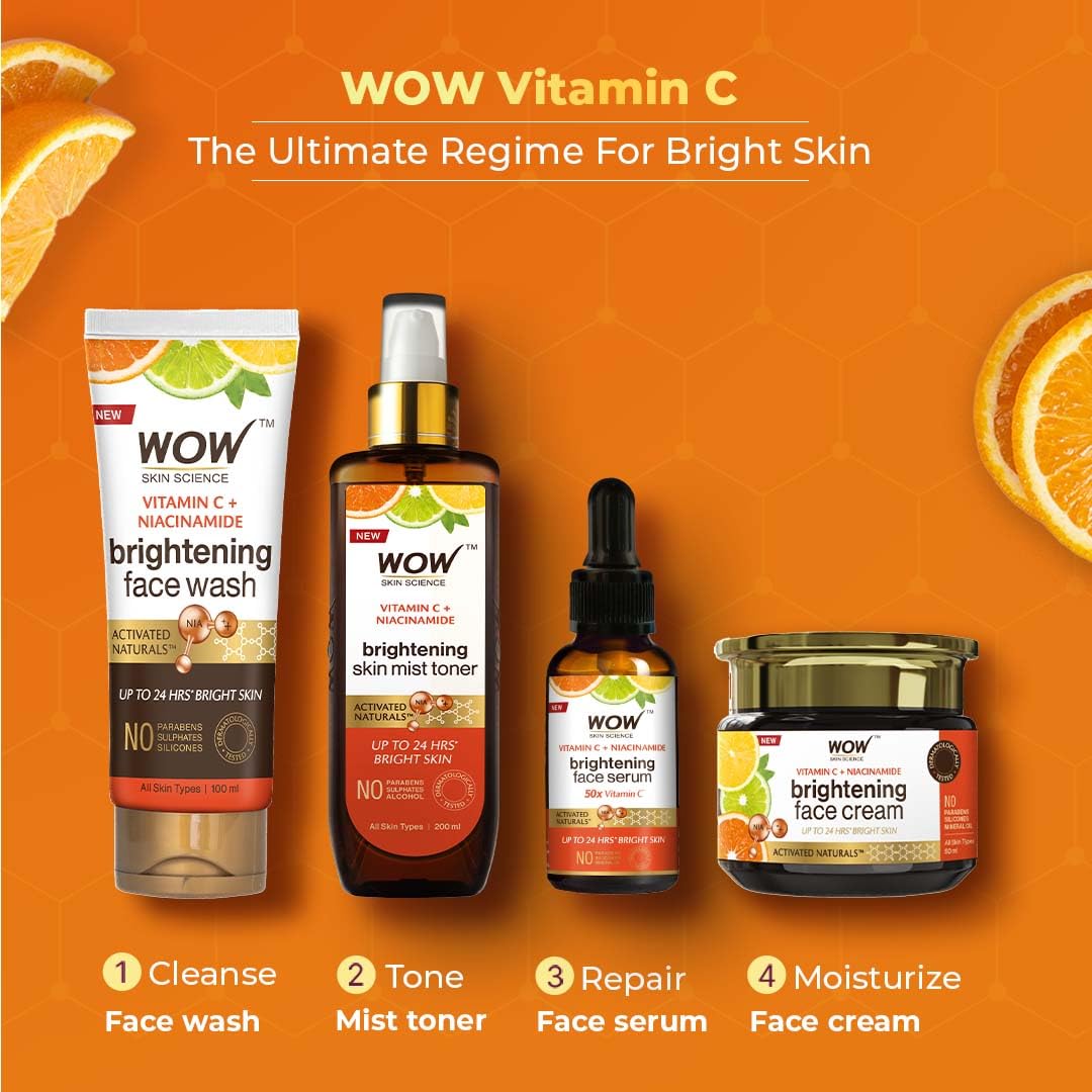 Wow Skin Science Vitamin C Face Wash 100ml