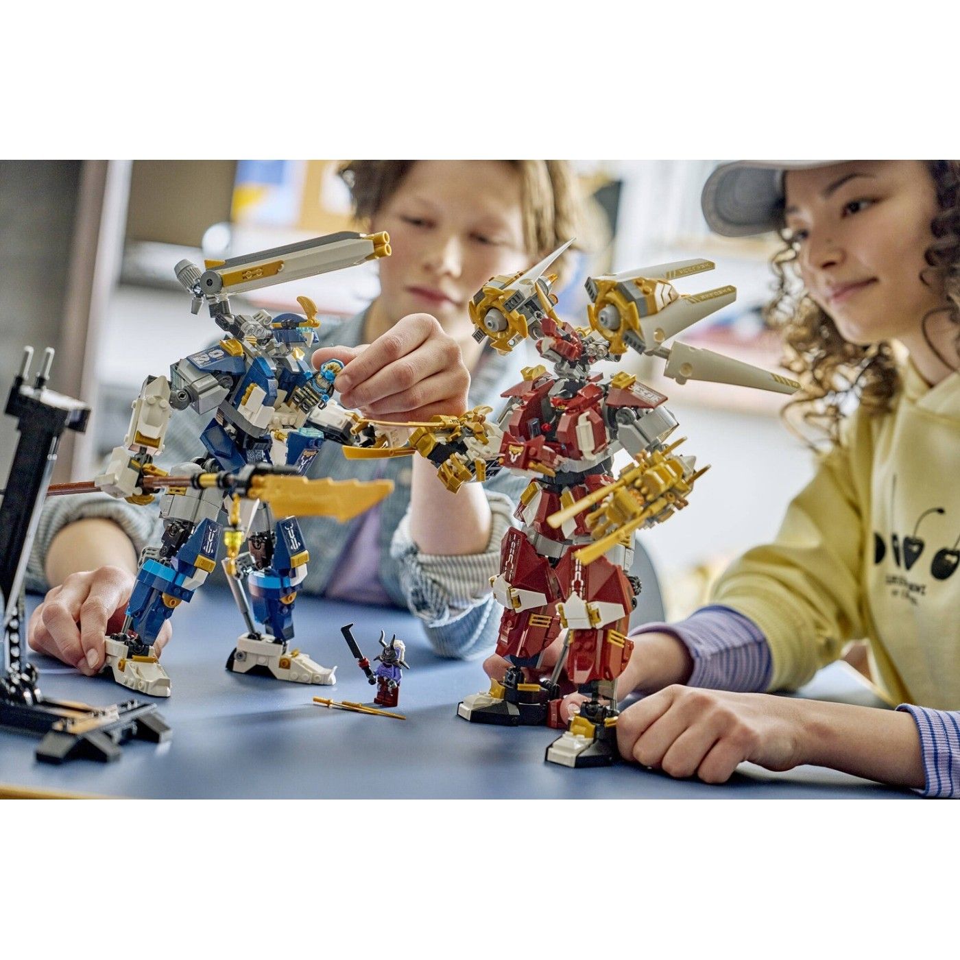 LEGO NINJAGO The Twin Titan Mechs Building Set, 1707 Pieces, For Age 12+ Years