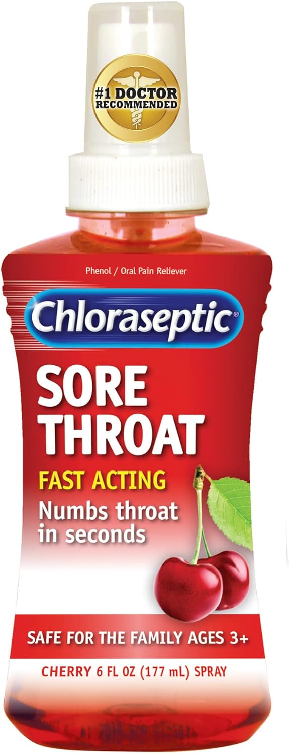 Chloraseptic Max Sore throat Wild Berries 18 Lozengers