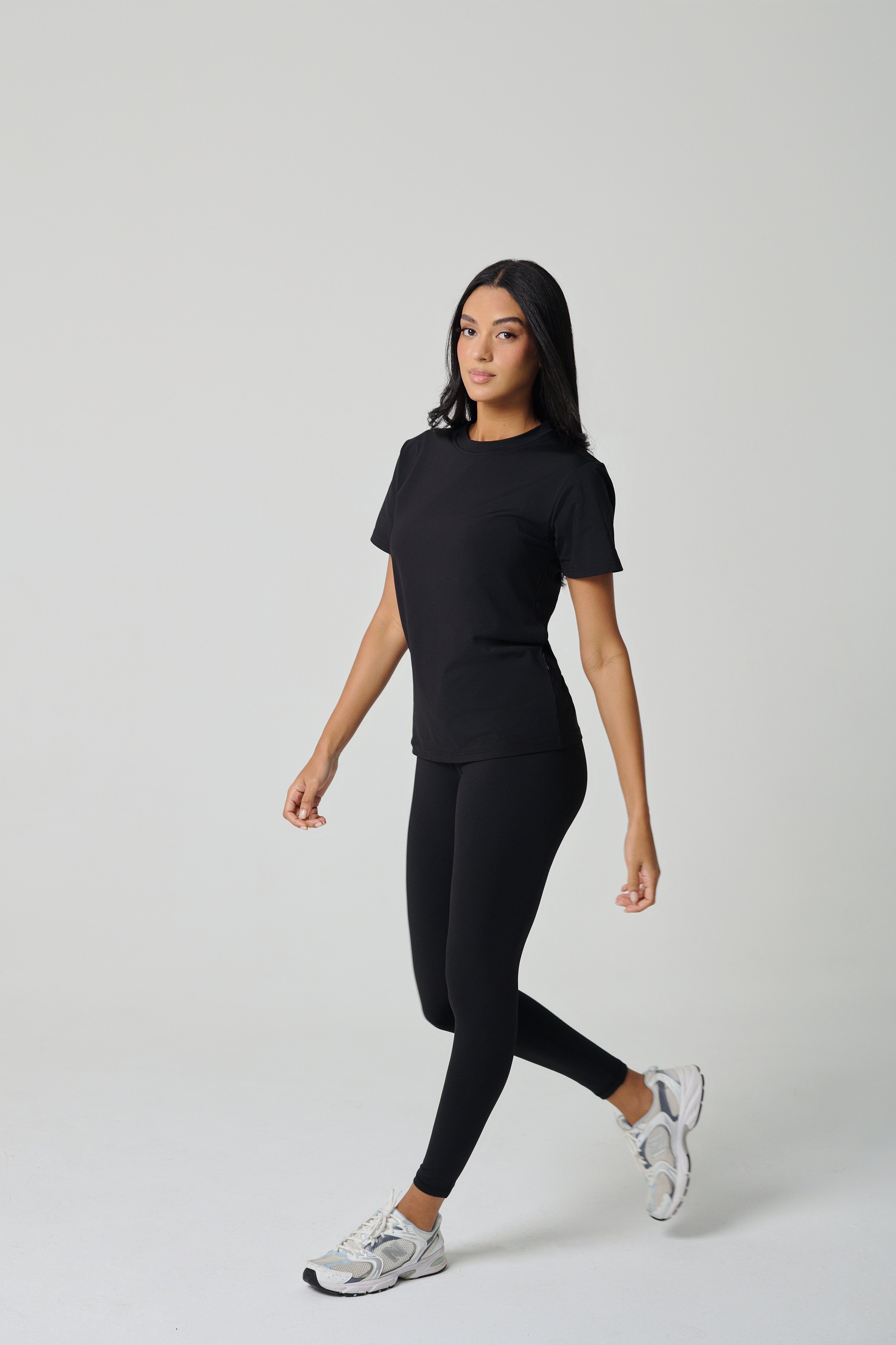 Women High Rise Legging - Black