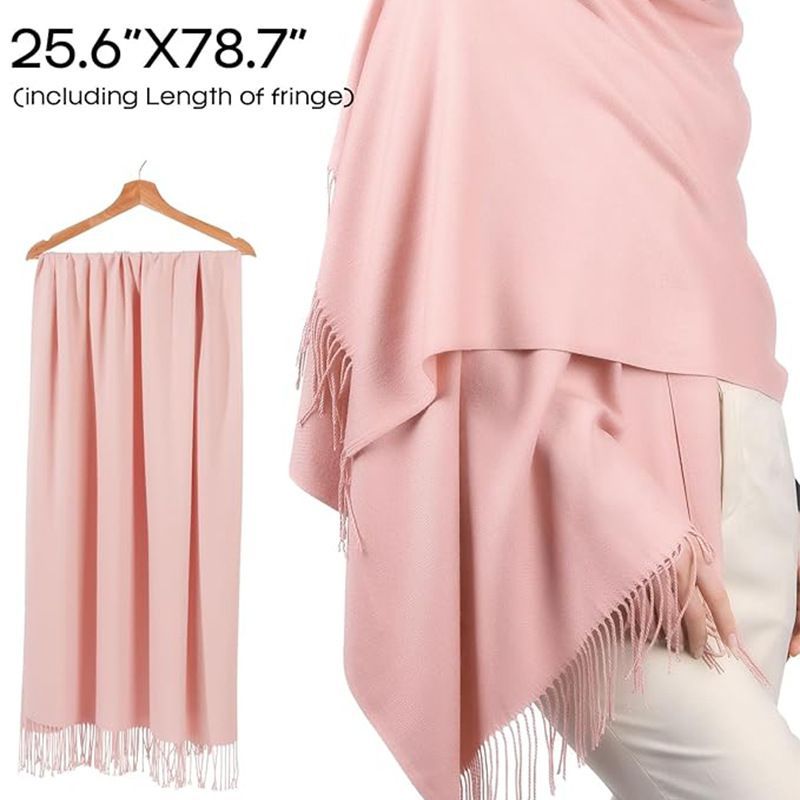 Cream White Shawl Wrap for Women Wedding & Evening Party