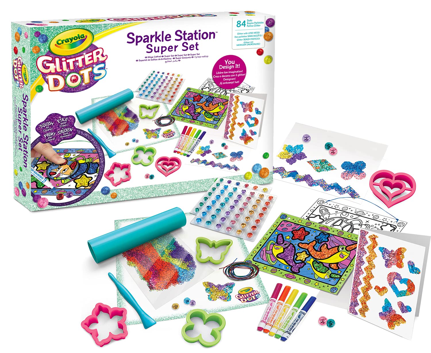 Glitter Dots Sparkle Station