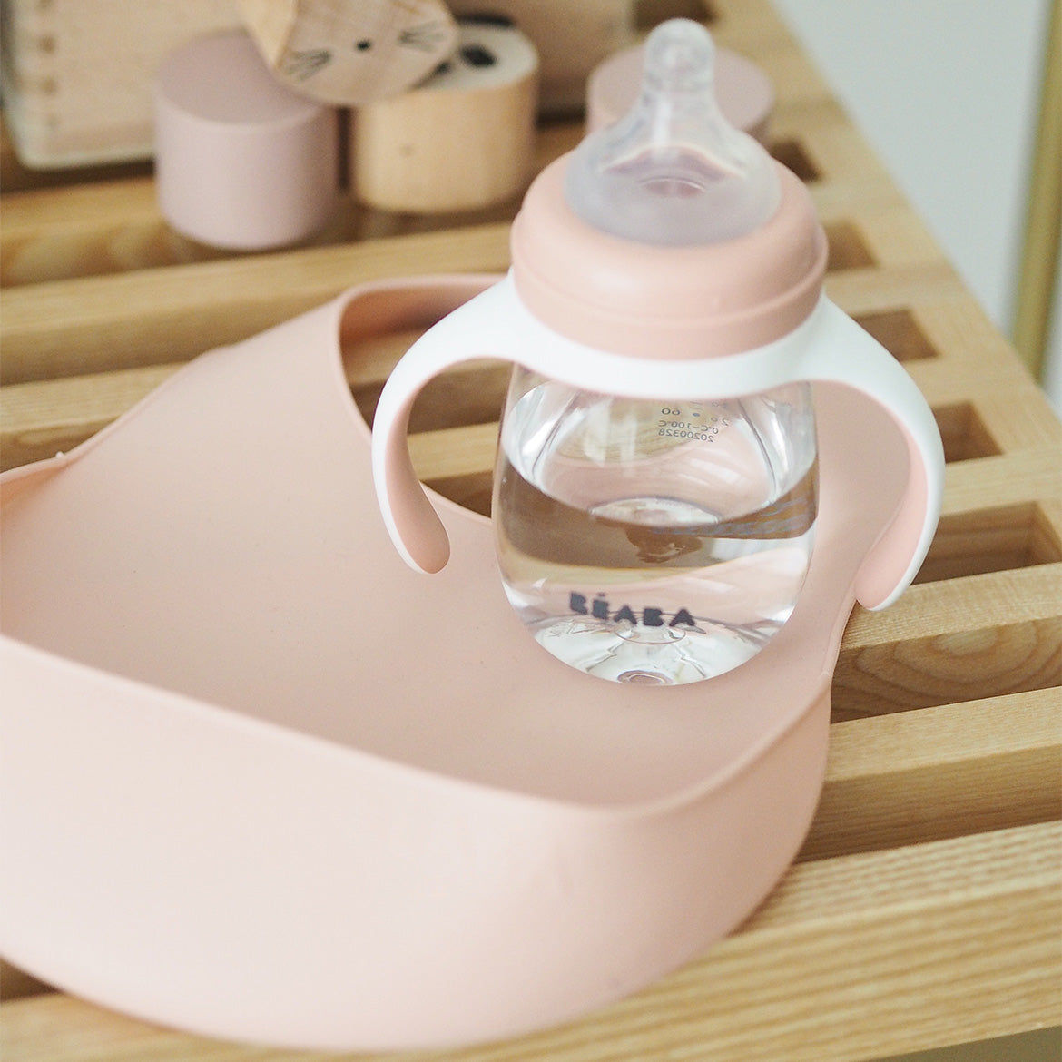 Beaba 2-in-1 Learning Cup Old Pink