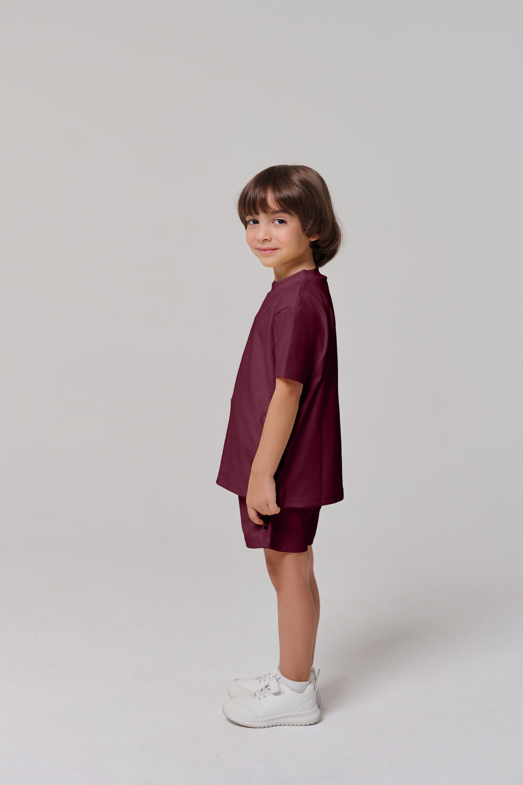 MULU Classic Kids Shorts - Maroon