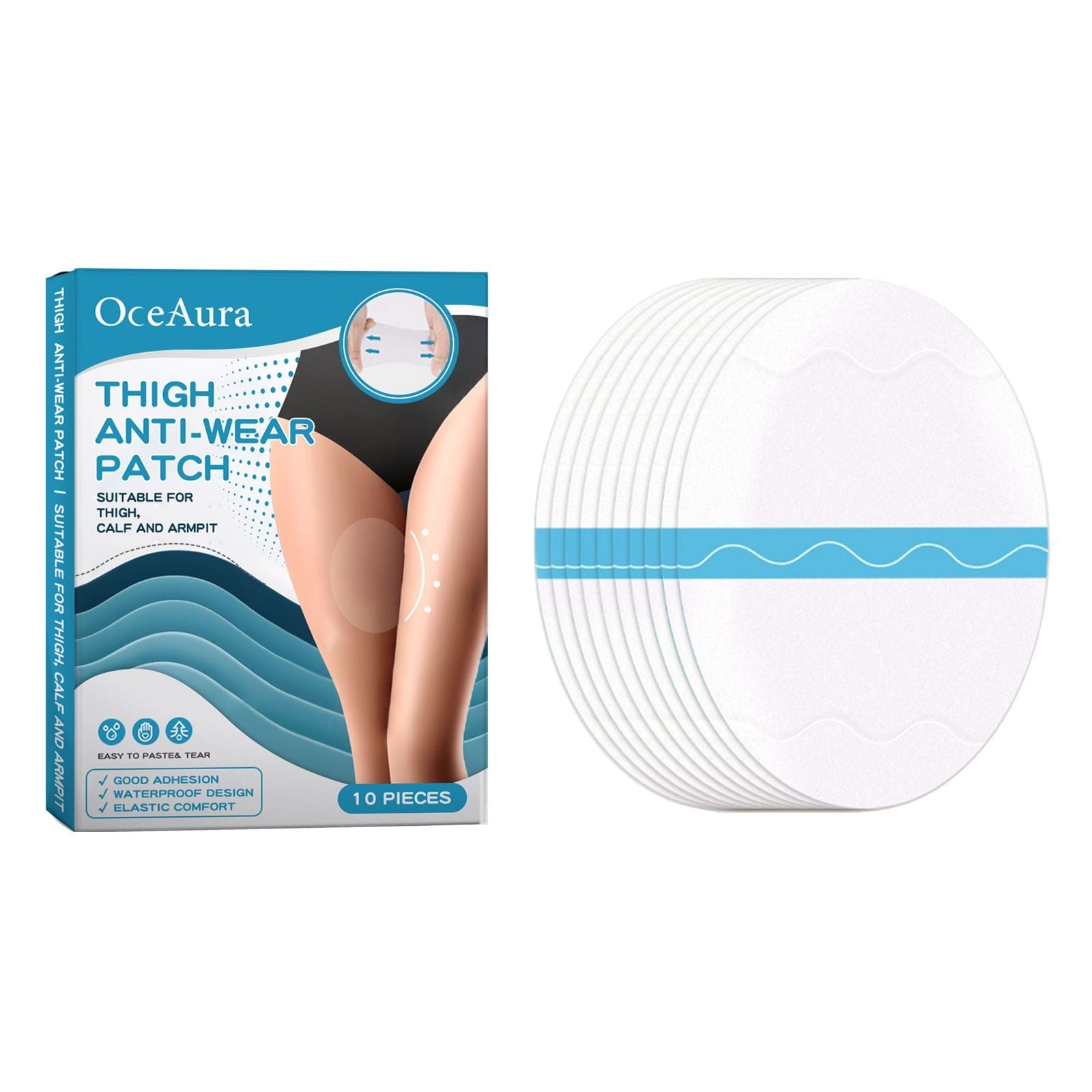 Anti-Chafing Thigh Protection Patches 10pcs
