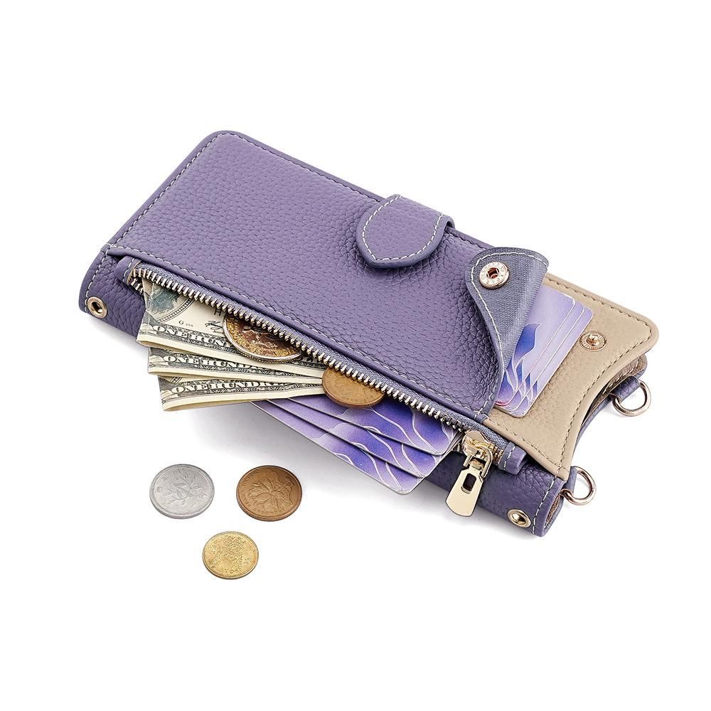 Litchi Leather Case For Huawei nova 12i / Enjoy 70 Pro