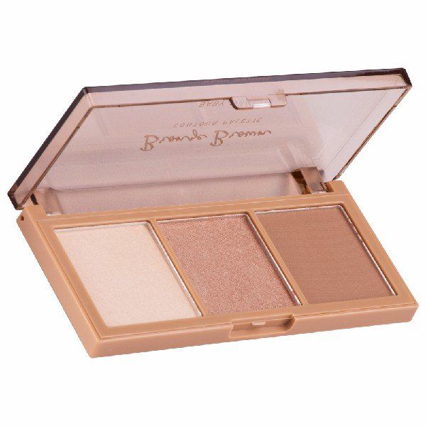 BRONZE BROWN CONTOUR PALETTE 4G X 3COLORS BABY BRIGHT (M)