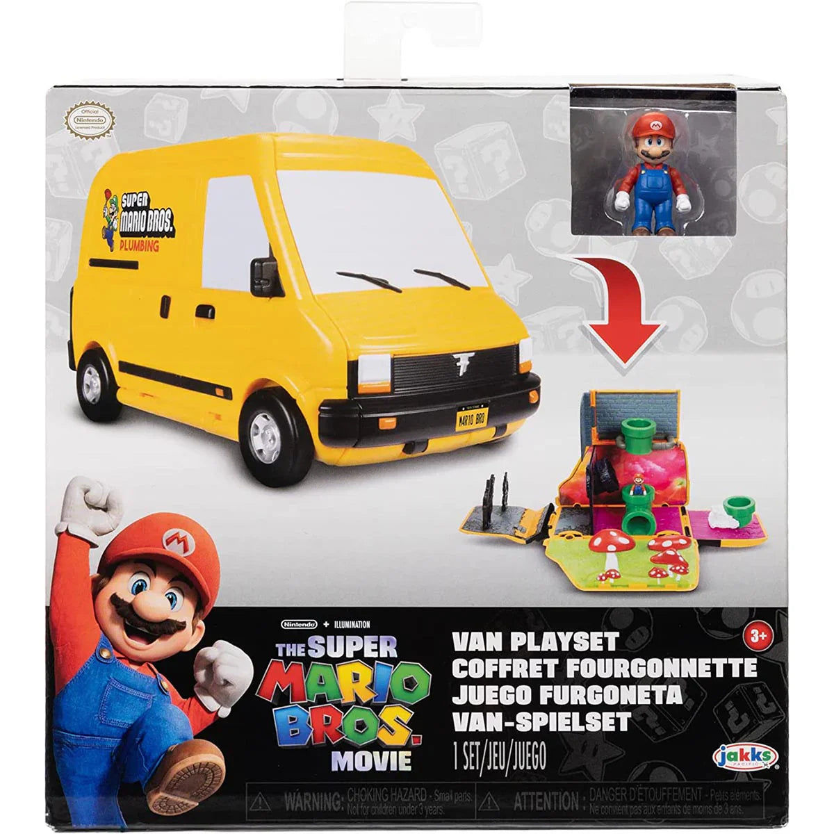 Nintendo Super Mario Movie Mini Wrld Cstl Plyst
