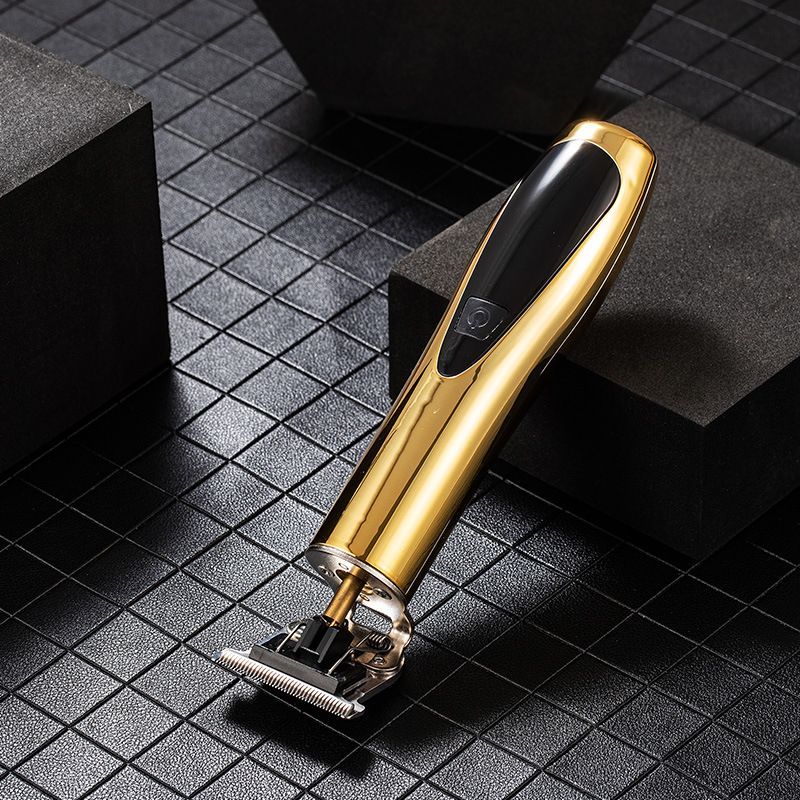 C93 Retro Pomade Hair Clipper Gold Electric USB Rechargeable Hair Trimmer