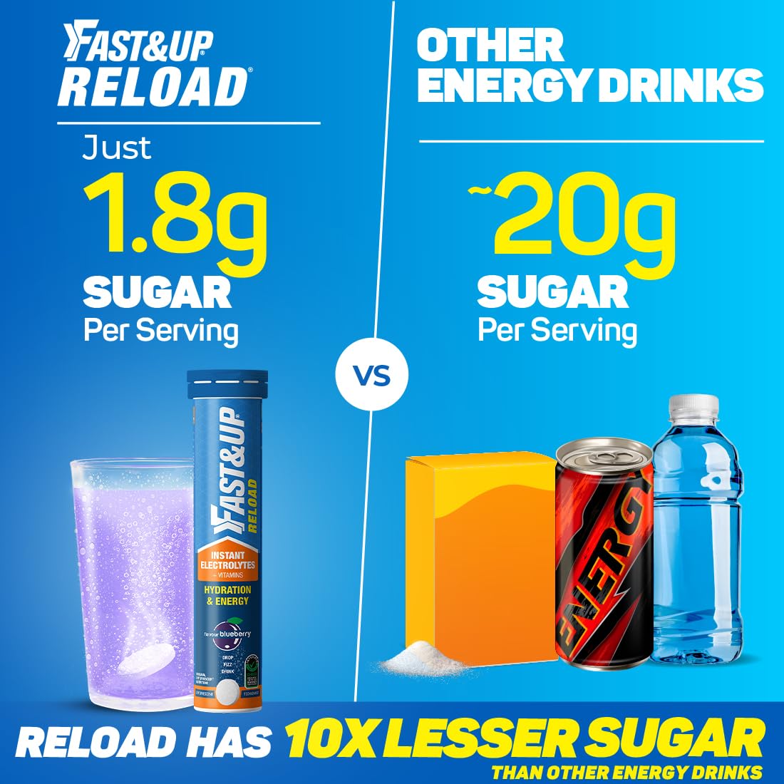 Fast & Up Reload Blue Berry