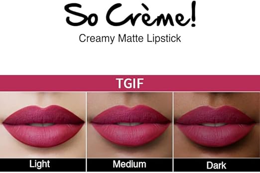 Nykaa So Creme! Creamy Matte Lipstick TGIF