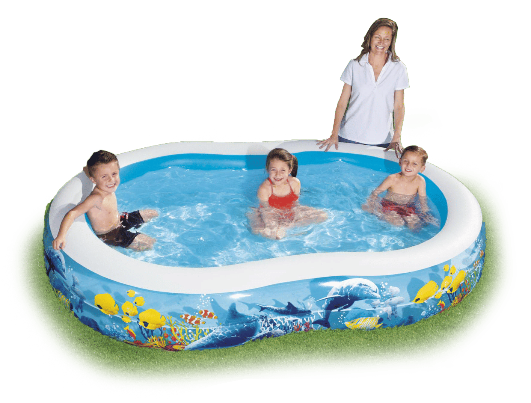 BWAY POOL PLAY STD 262X157X46CM