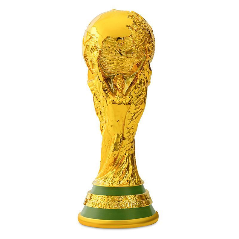 21cm World Cup Football Trophy Resin Replica Trophy Model Soccer Fan Souvenir Gift