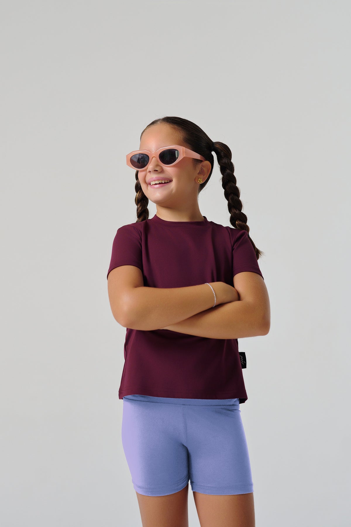 Regular Fit Kids Tights - Light Blue