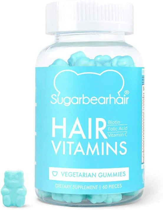 SugarBear Hair Vitamins 60 Vegan Gummies
