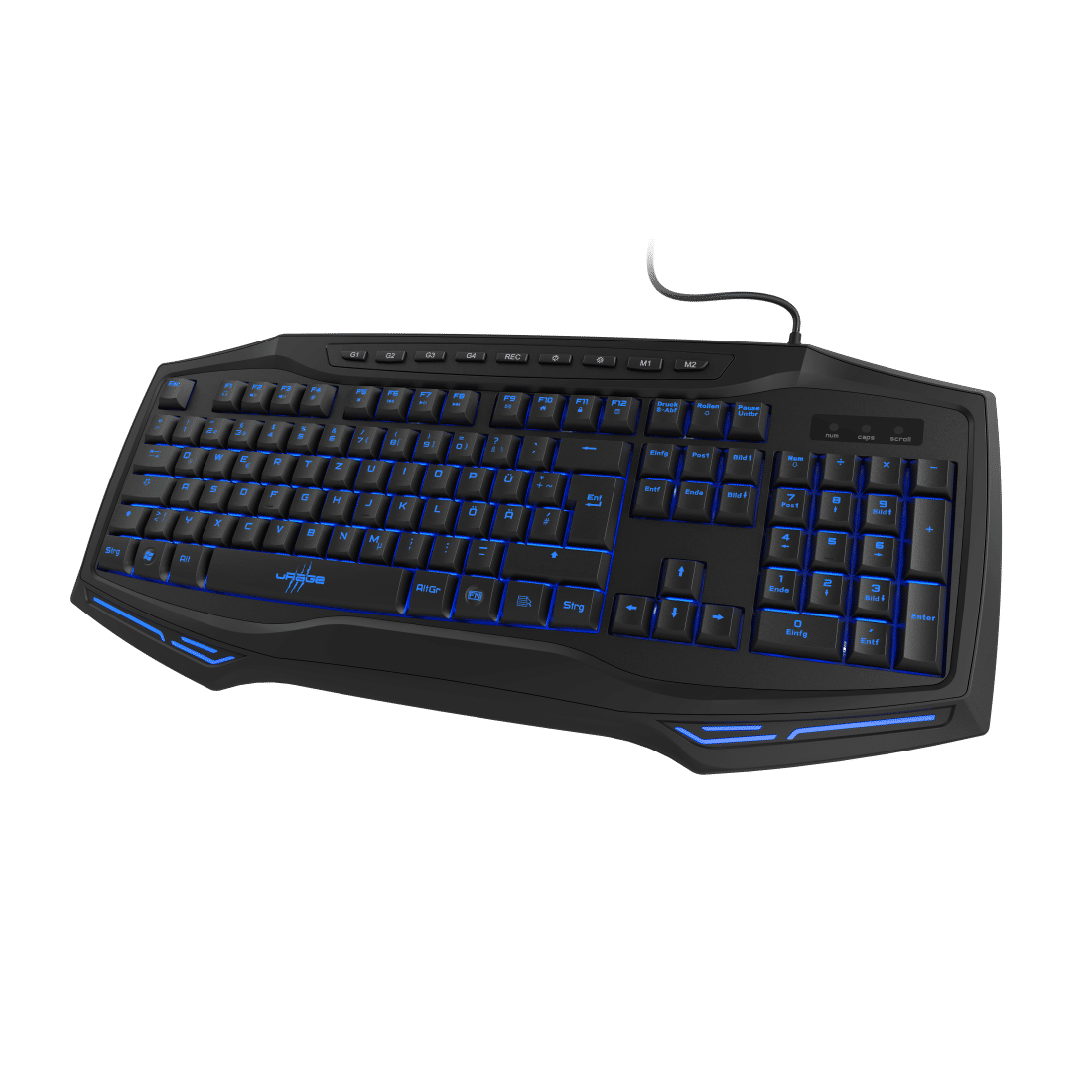 HAMA U8186040 Exodus 300 Illuminated Gaming Keyboard