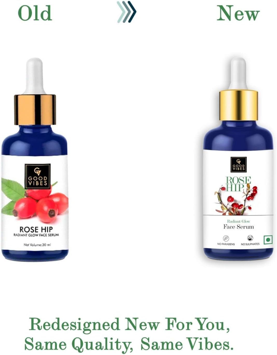 Good Vibes Rosehip Radiant Glow Face Serum (50 ml)