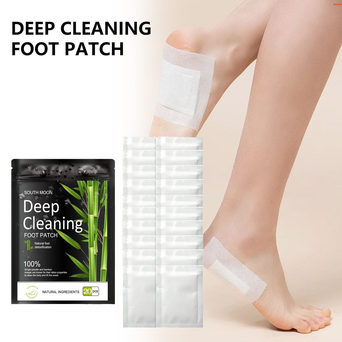 Herbal Foot Comfort Patches Relaxing Care 20pcs
