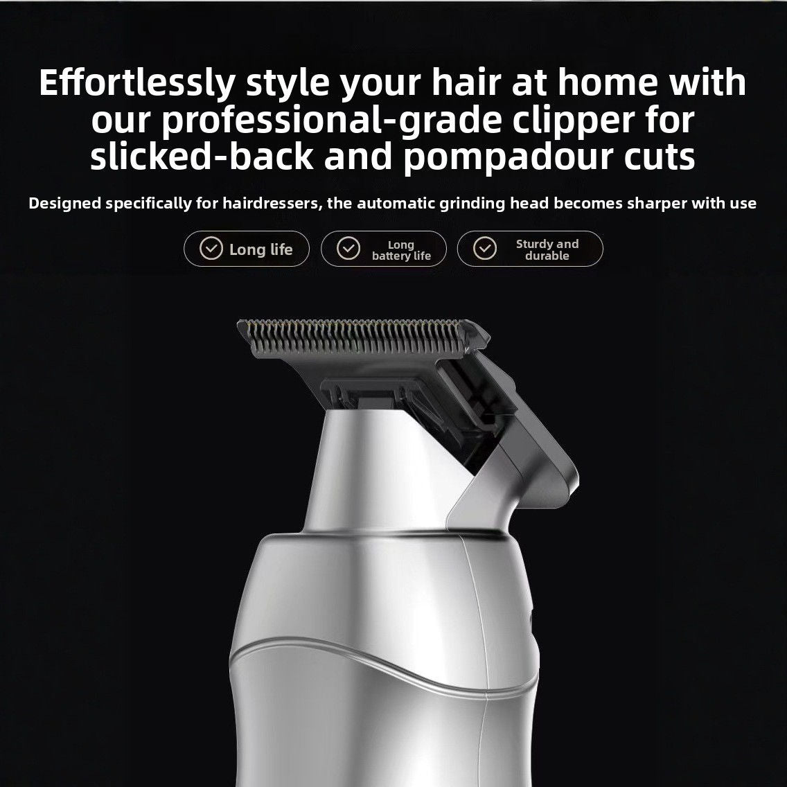 5-in-1 Hair Trimmer Kit with Ceramic Blades